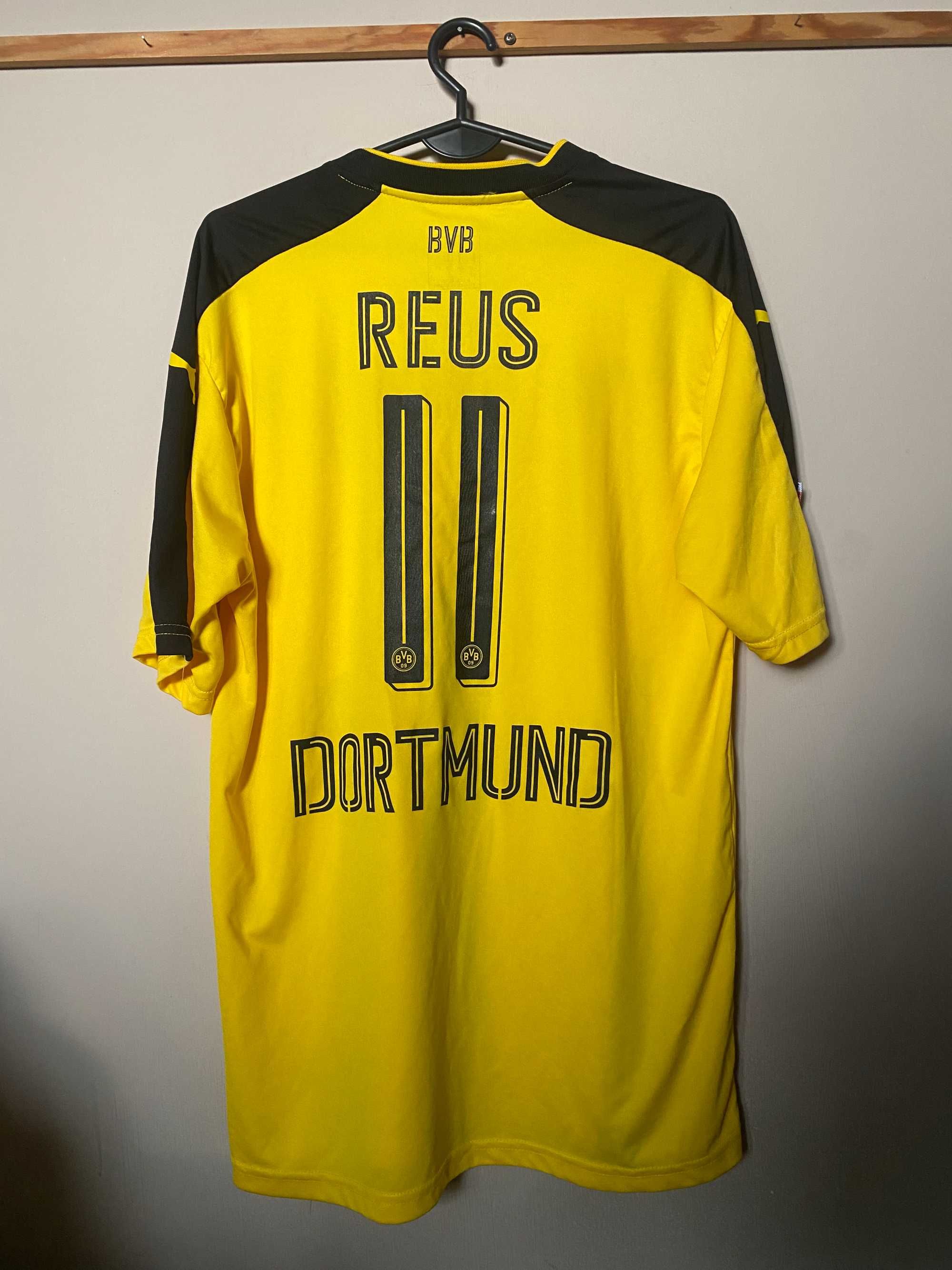 BORUSSIA DORTMUND nr 11 REUS - 2016 - 2017 - L - Puma - UNIKAT