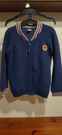 Sweter rozpinany 98