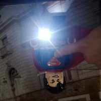 Lego super heroes latarka superman