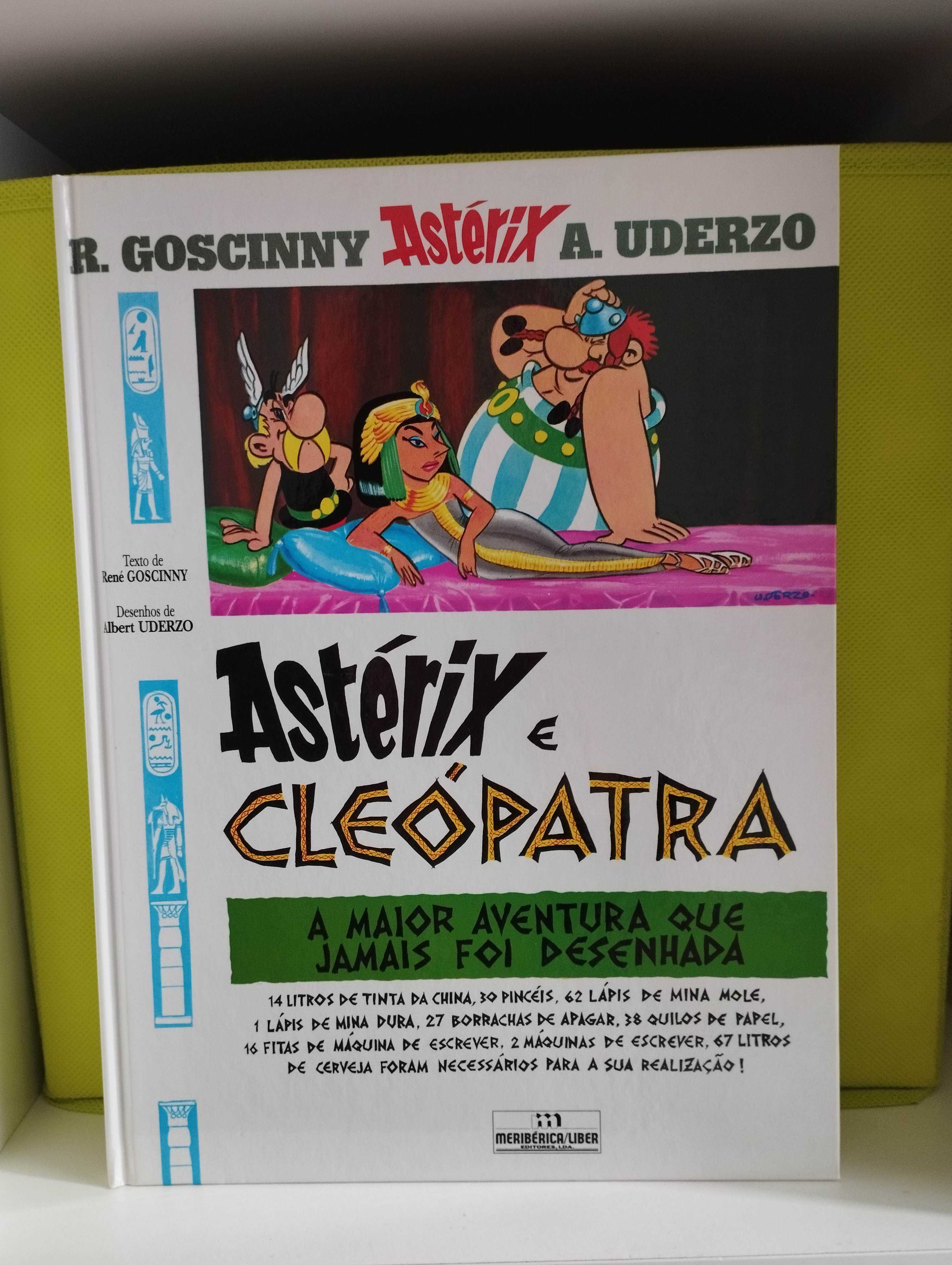 Livro Astérix e Cleópatra