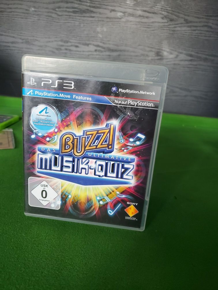 Ps3 Buzz! Music quiz Ultimate playstation 3 move unikat