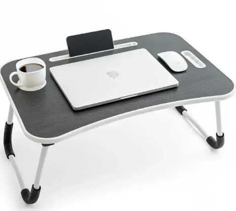 Стол для ноутбука складной 60х40х28 матовый под дерево