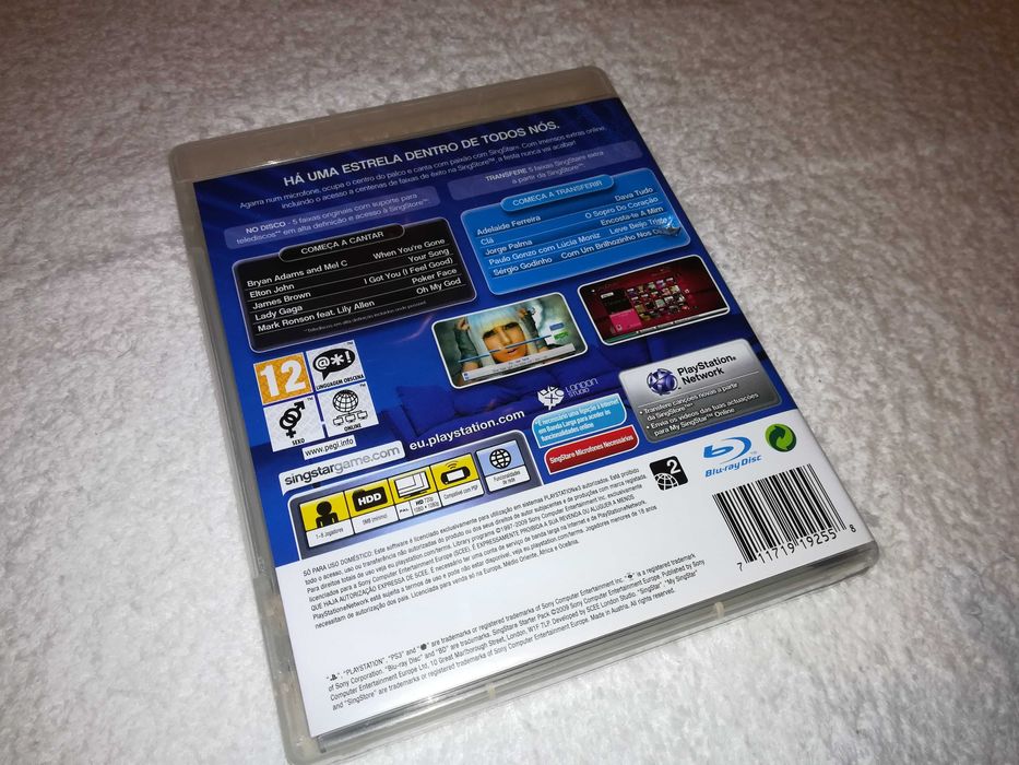 singstar, starter pack - jogo ps3 (jogo playstation 3)