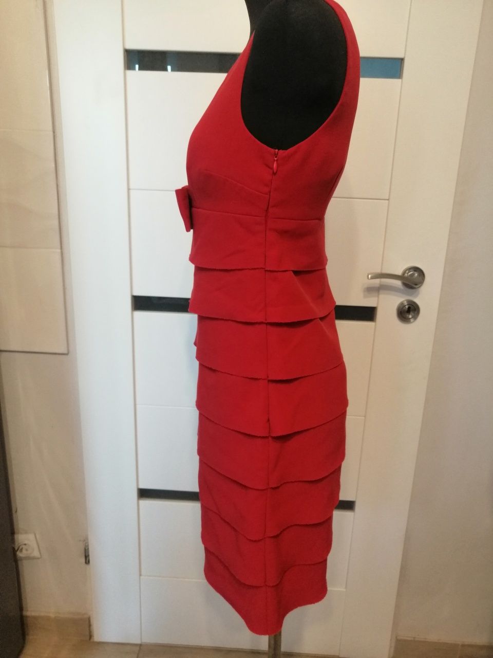 Czerwona sukienka Papaya rozm. 36