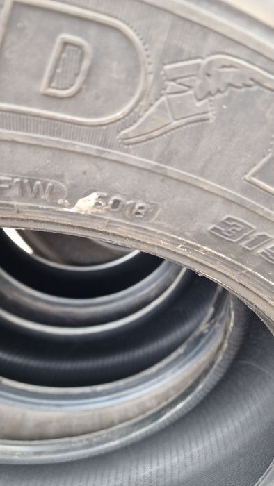 315/70r22.5 Goodyear Kmax D