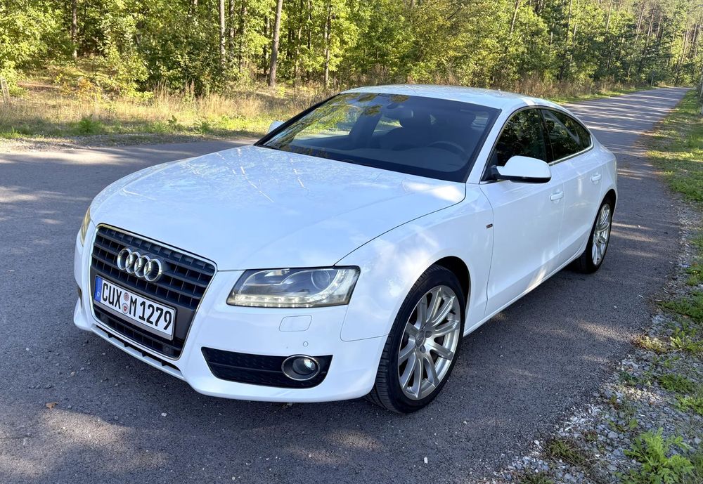 Audi A5 Sportback /Zarejestrowany/S-Line/2xAlu/Manual