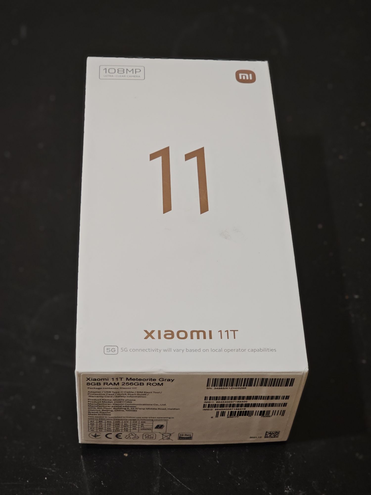 Xiaomi 11T  8GB RAM 256GB ROM