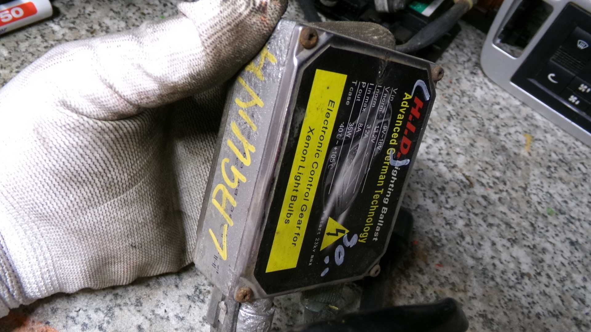 Lip5 Przetwornice xenon HID H.I.D. renault laguna wysyłka części
