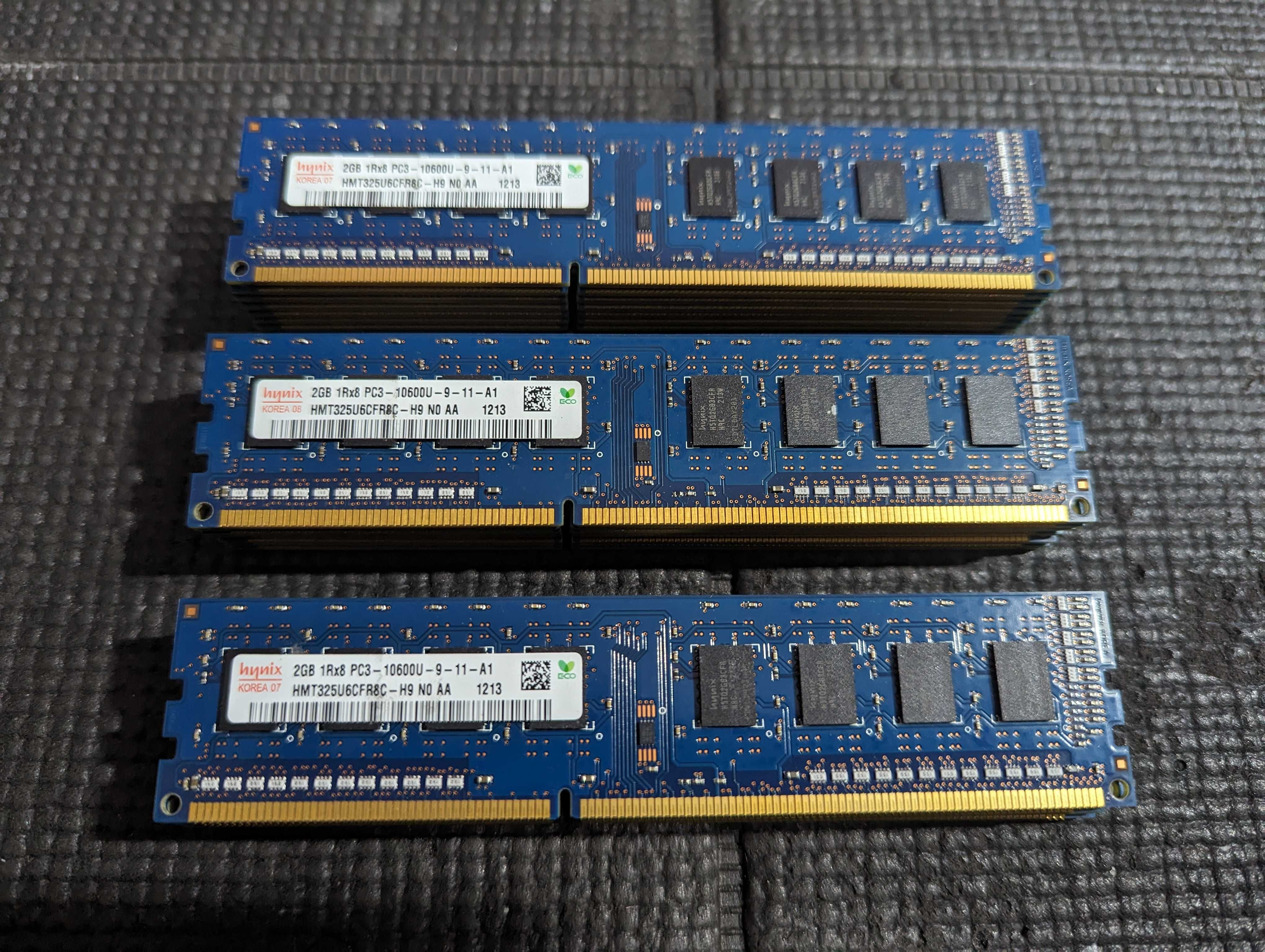 Lote 59 Memórias RAM 2GB PC3