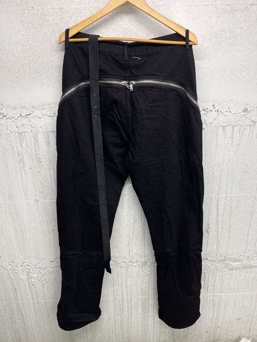 Rick Owens DRKSHDW BolanBanana Zip pants flare клеш замки кльош