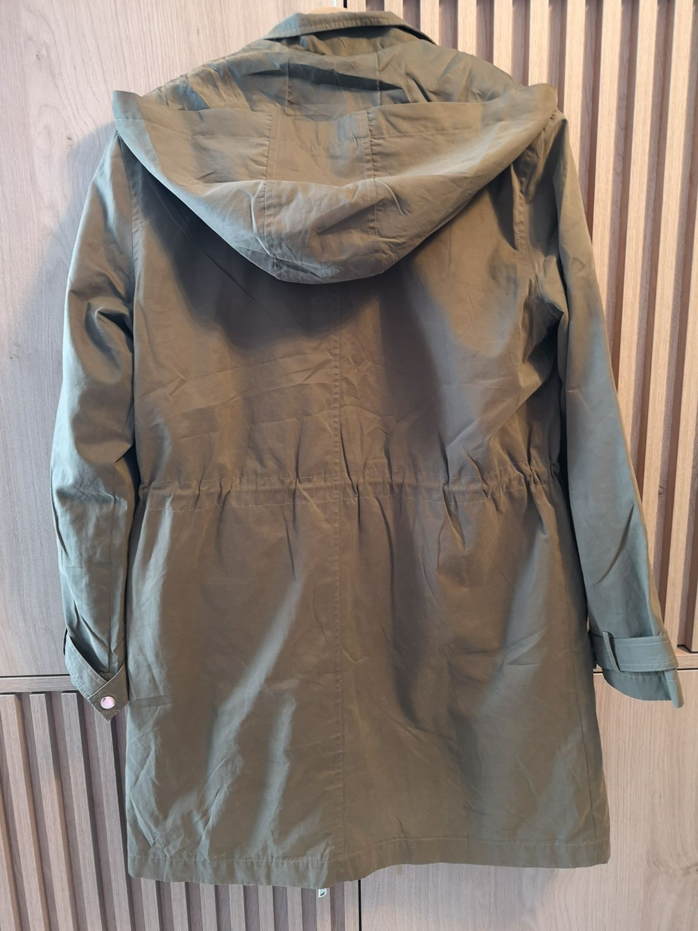 Parka khaki zielona wiosenna wiosna kurtka Reserved 38 M