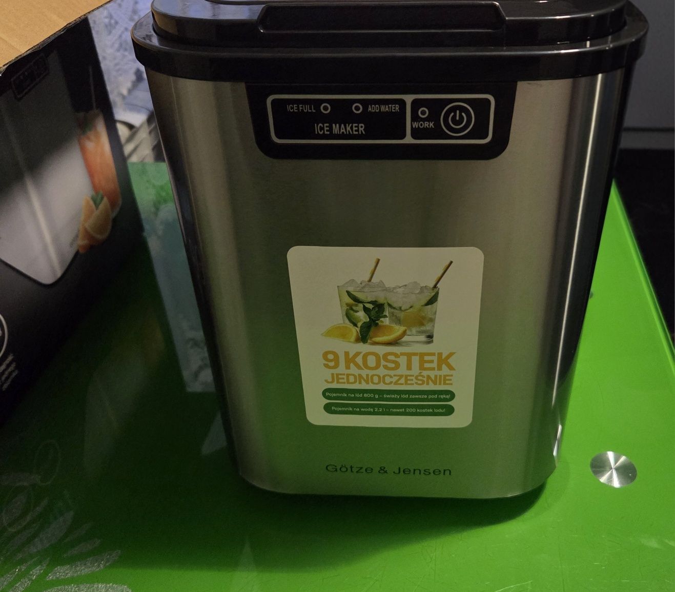 Kostkarka do lodu GÖTZE & JENSEN IM701X Inox