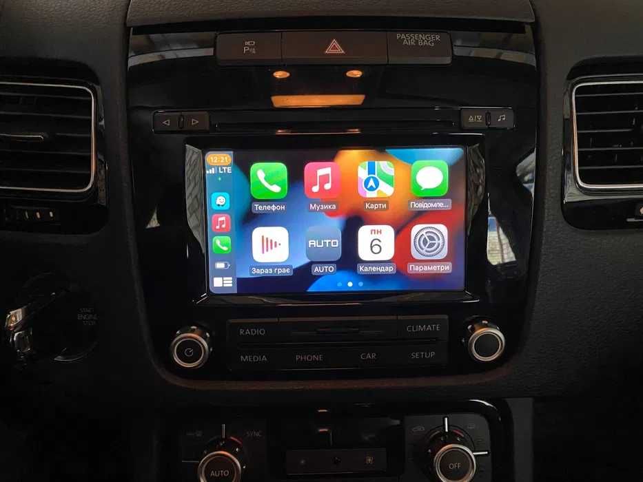 Carplay Android Auto для VW Volkswagen Touareg RCD550 RNS850