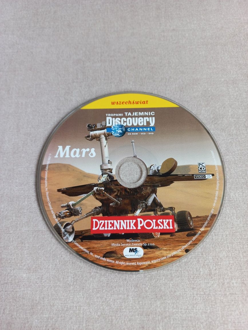 Płyta vcd tropami tajemnic Discovery Channel Mars
