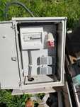 Skrzynka elektryczna budowlana