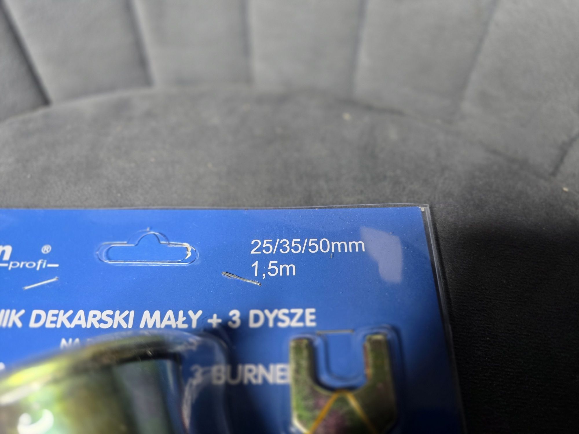Palnik dekarski do papy Sherman 3 dysze