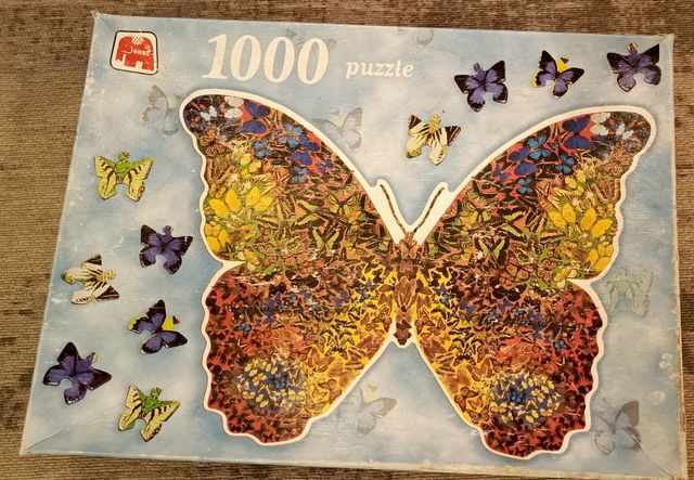 Jumbo puzzle motyle, 1000 elementów