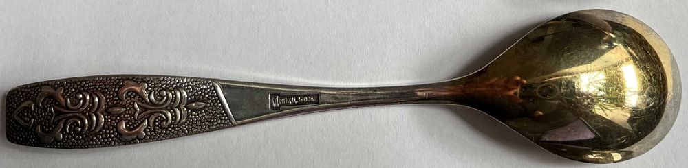 Łyżeczki platerowane do herbaty kawy deserów Komplet 6 szt. MNC ZSRR