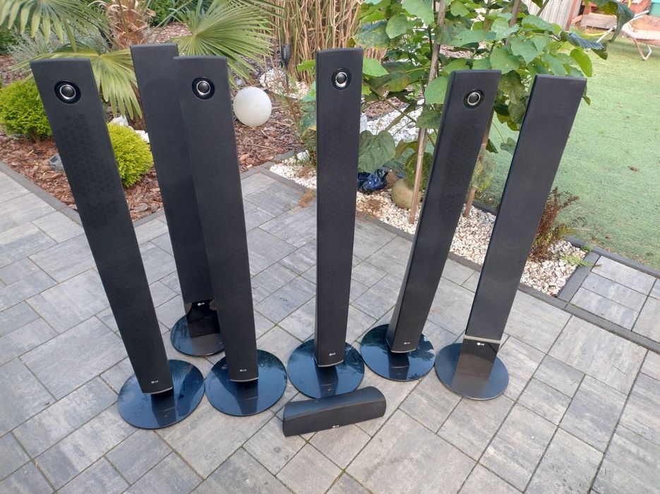 Kino domowe głośniki zestaw bez okablowania