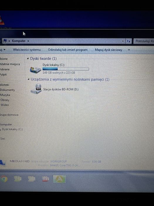 Laptop Sony Vaio PCG-71811M