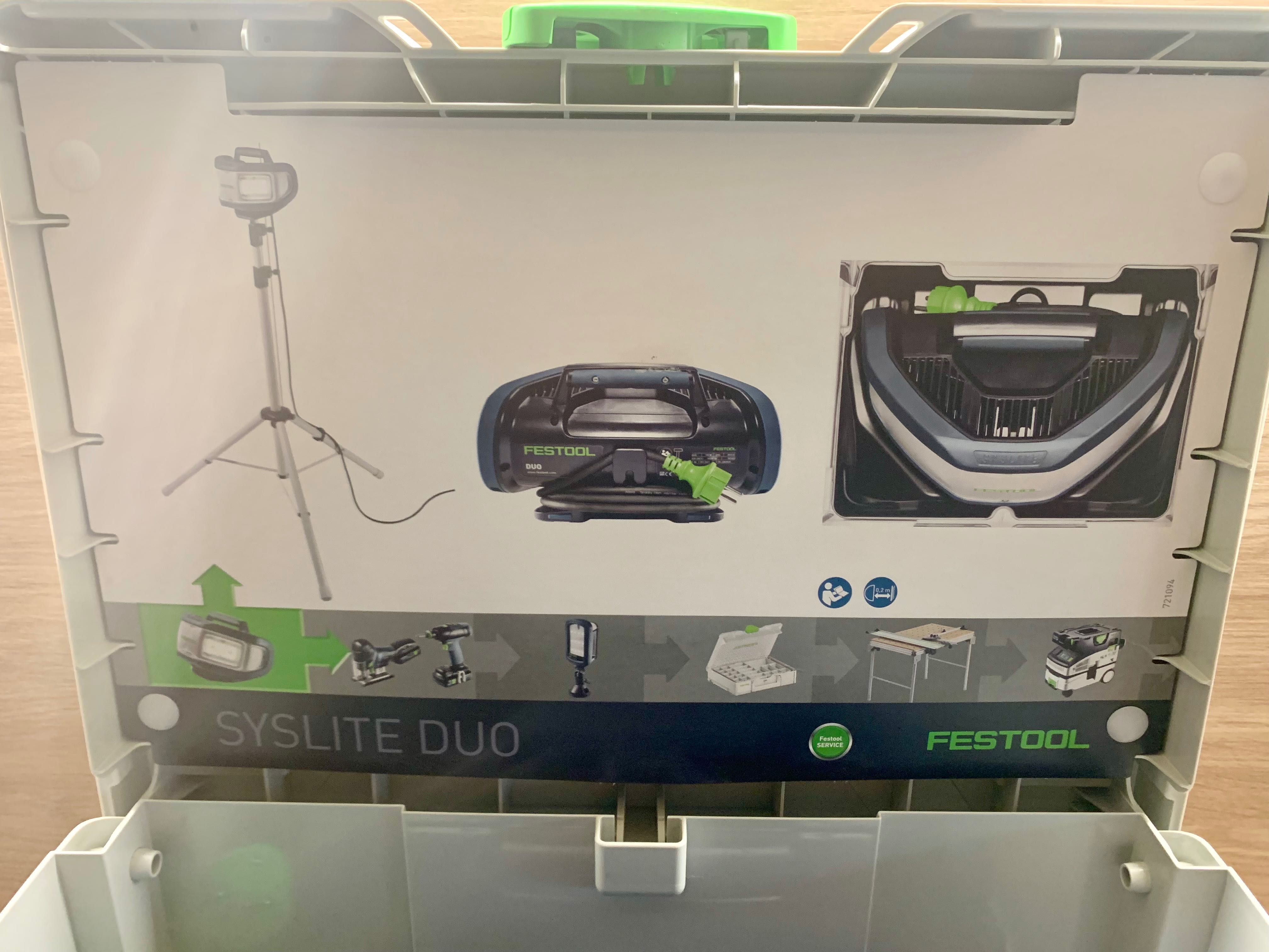 FESTOOL Lampa robocza ze statywem