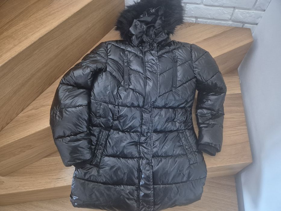 Kurtka/płaszczyk  roz152 CANDY z połyskiem