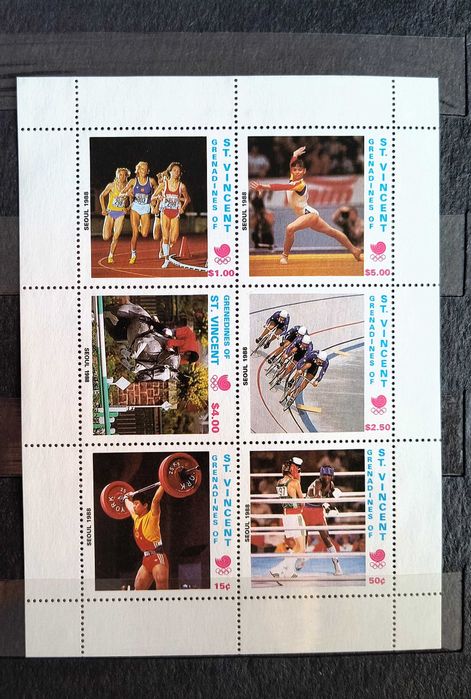 Znaczki pocztowe - Sport - Olimpiada