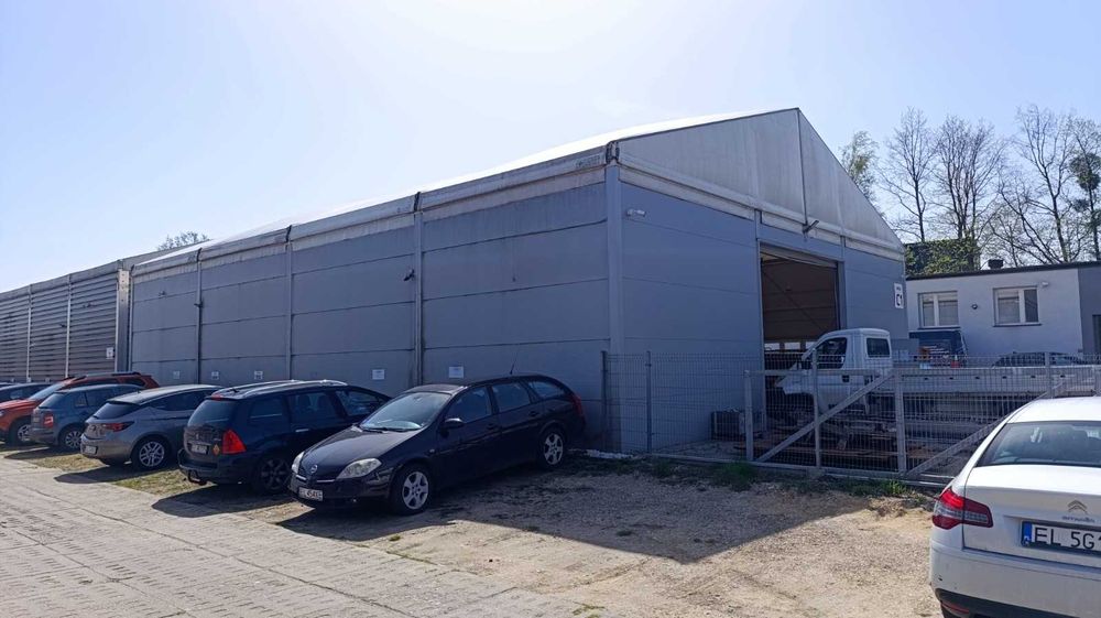 Używana hala namiotowa 15.25m x 20m x 5,20m z płyty warstwowej