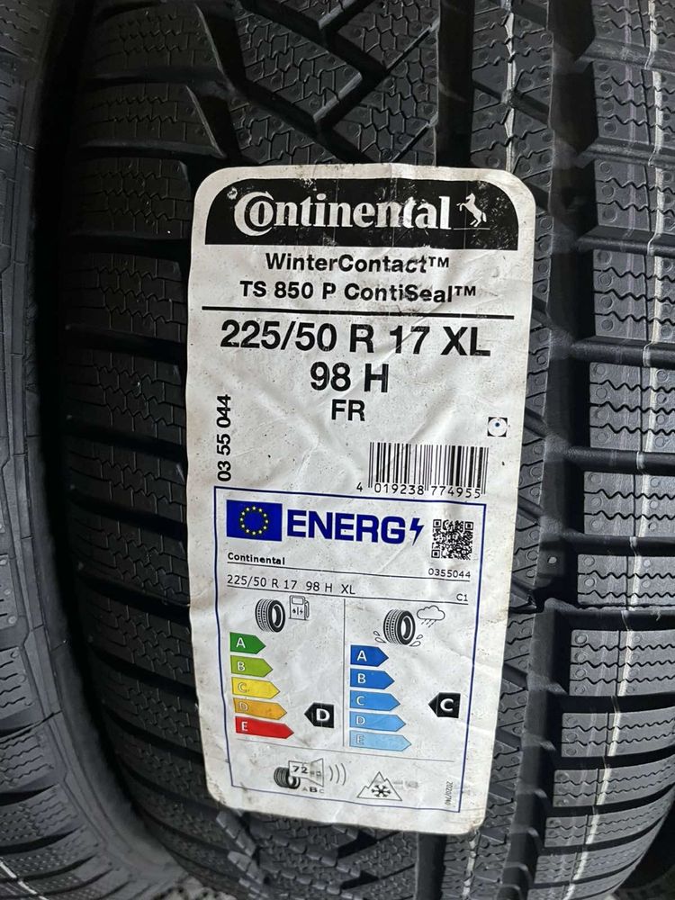225/50/17 R17 Continental ContiWinterContact TS850P 4шт новые зима