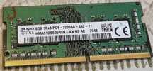 Pamięć 8GB RAMU 8GB 1Rx8 PC4 - 3200AA - SA2 -11