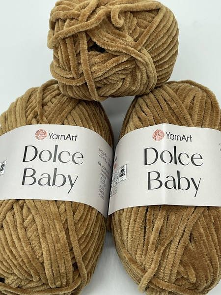 Пряжа плюшева YarnArt Dolce Baby/нитки для іграшок/пряжа для в'язання
