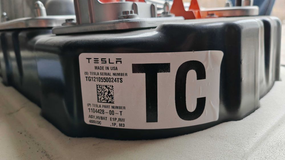 Тягова батарея (акумулятор) Tesla Тесла 3 54 кВт