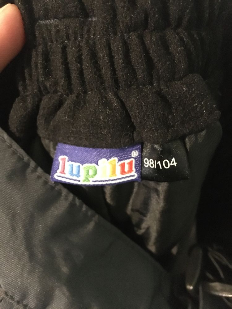 Spodnie na sanki narty dla dziewczynki 98 -104 Lupilu