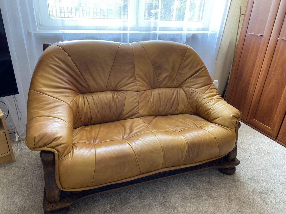 Sofa, kanapa dąb rustykalny