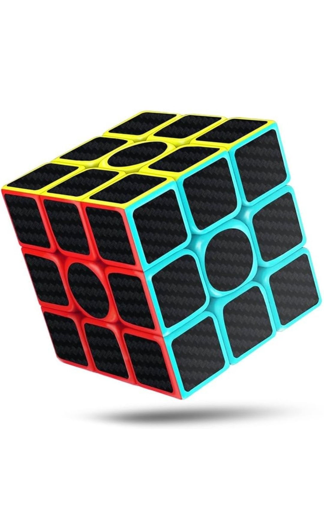 Cubo magico carbon tipo cubo rubik 3x3