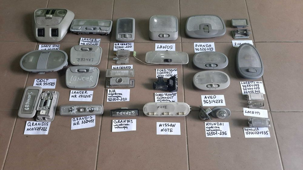 Ліхтар плафон салону номера Chevrolet Mitsubishi Kia Hyundai