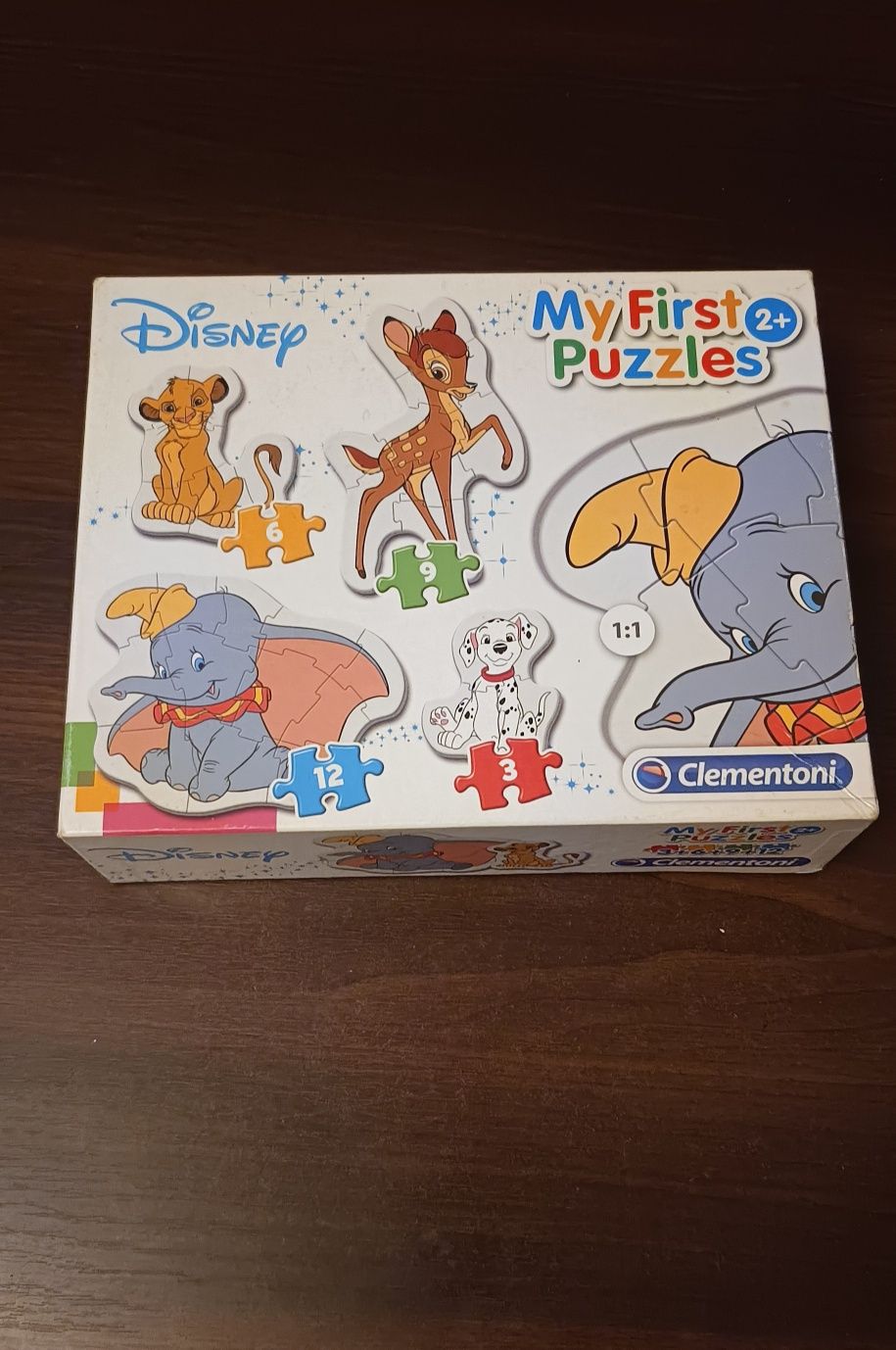 Clementoni Moje pierwsze puzzle 2+ zwierzątka z bajek Disney'a