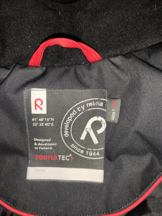 Reima tec+ пуховик 158+6р куртка парка зимняя