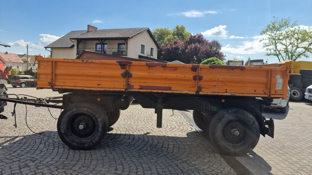 inny HOFFMANN wywrotka 3 stronna stalowe burty 11 ton DMC