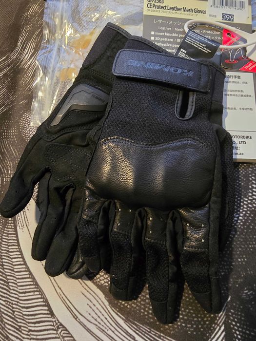 Нові літні моторукавиці Komine (Японія) + підшоломник у подарунок