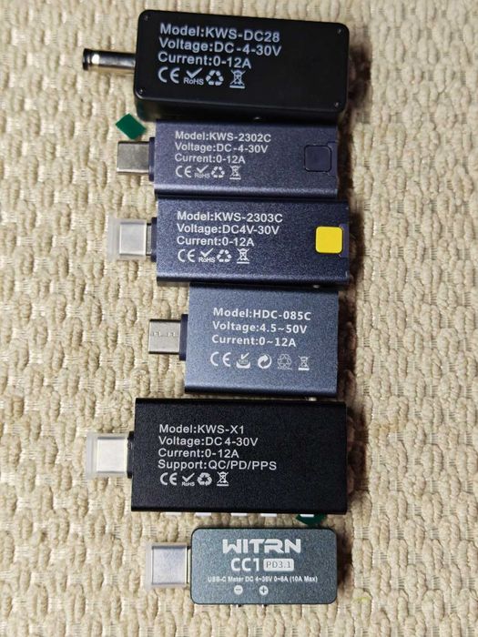 USB тестер hdc-085c/KWS-X1/witrn cc1