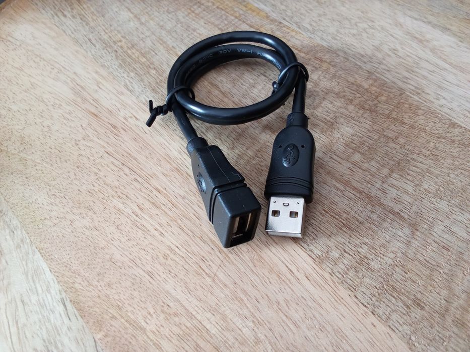 Solidny mocny przedłużacz USB 0,5m