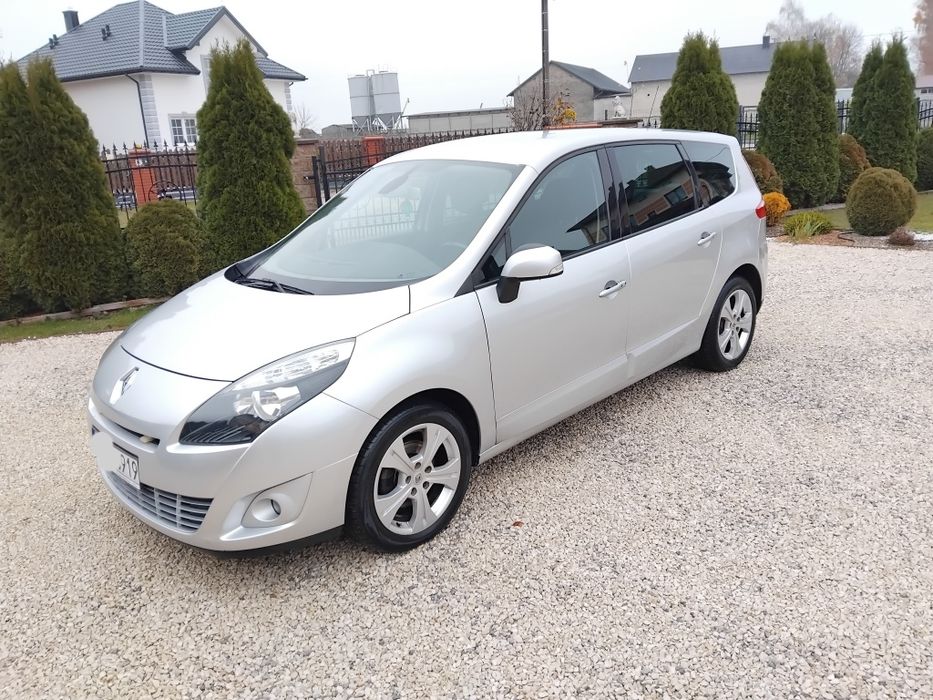 Śliczny GRAND SCENIC III*1.6+GAZ(Sekwencja)*2010rok*Bez RDZY*7 osobowy