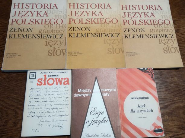 Zestaw książek o języku polskim