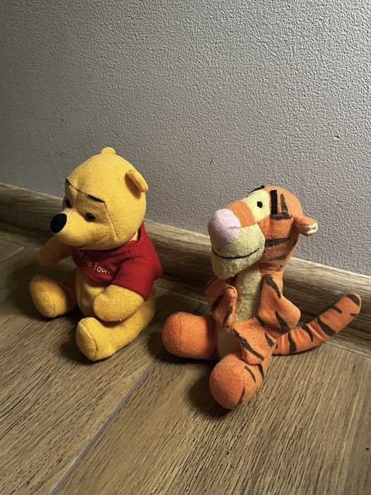 Kubuś Puchatek tygrysek dwa pluszaki zestaw