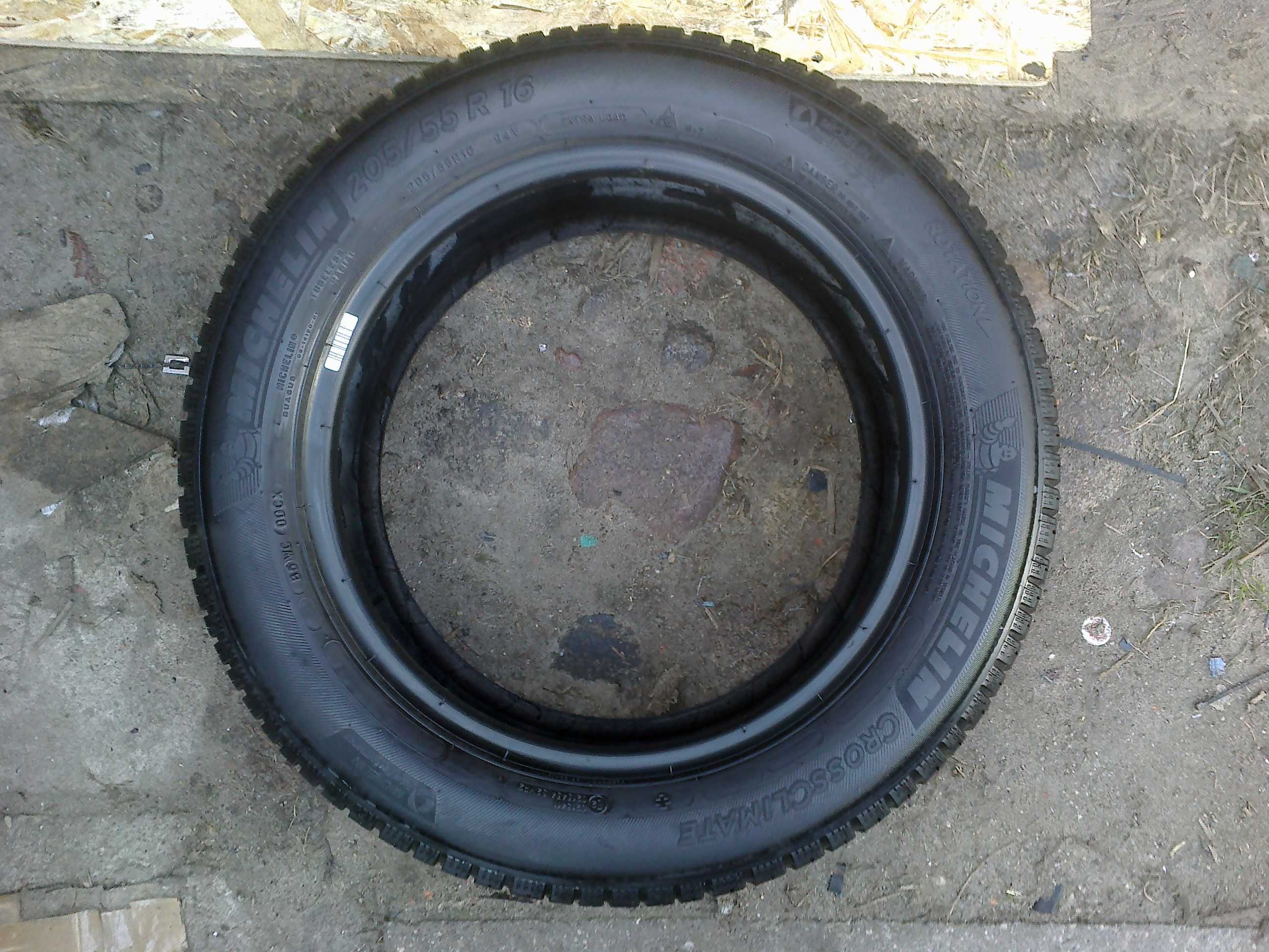 Opony całoroczne Michelin 205/55/16.  Super Stan