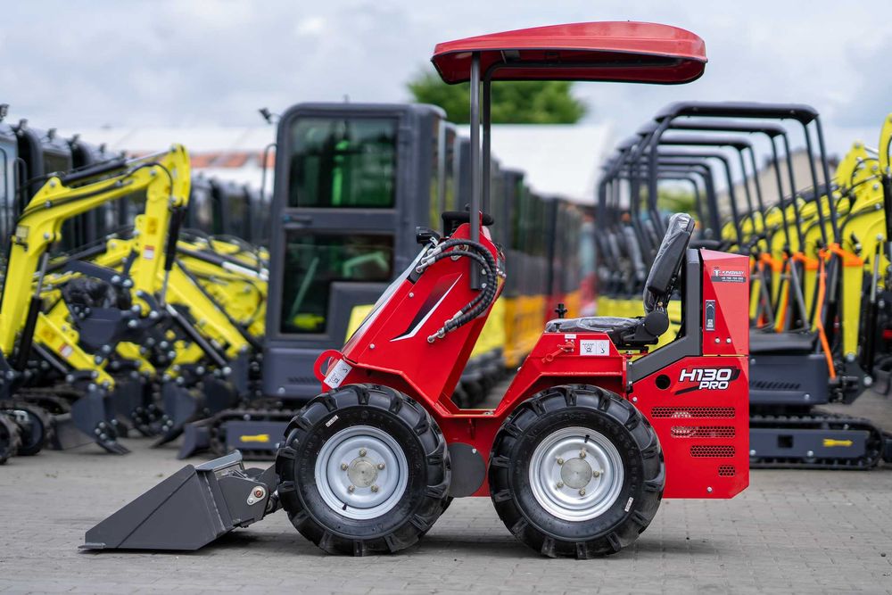Miniładowarka kołowa KINGWAY H130 PRO silnik RATO
