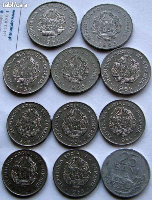 monety - Rumunia - 11szt