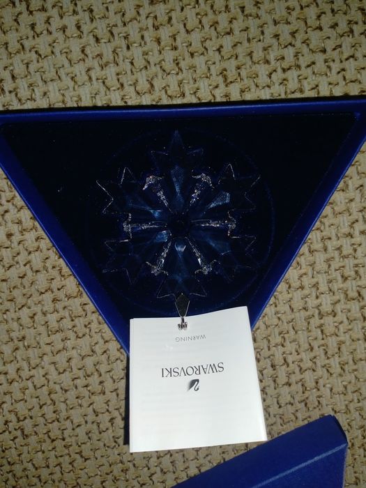 Swarovski снежинка 2018 года