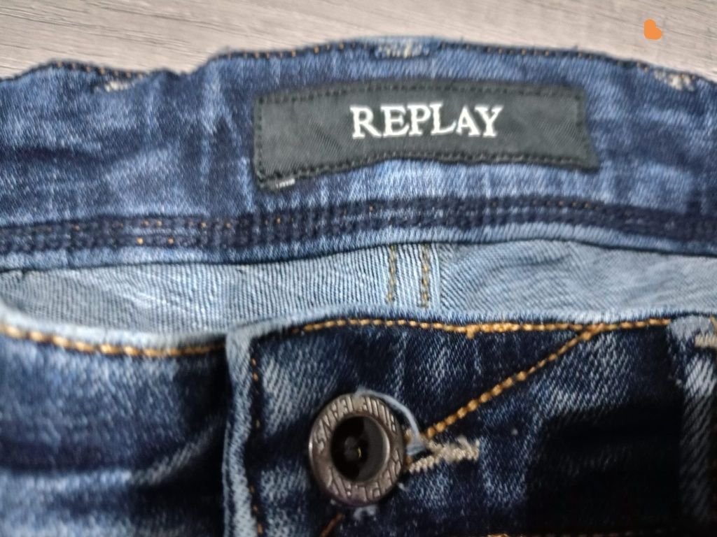 Spodenki meskie jeansowe REPLAY